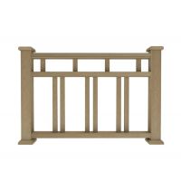 Ограждение из ДПК В1 натуральный