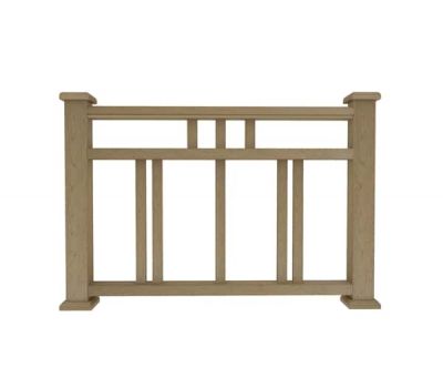 Ограждение из ДПК Г1 натуральный от производителя Dortmax по цене 11 130 р Ограждение из ДПК Г1 натуральный от производителя Dortmax по цене 11 130 р