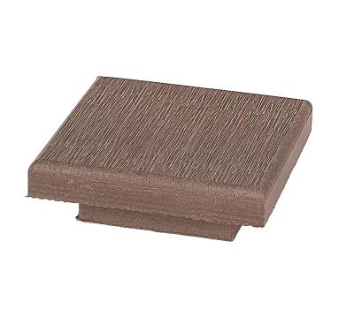 Крышка ДПК для столба 100x100 Шоколад от производителя  Deckart (Россия) по цене 580 р