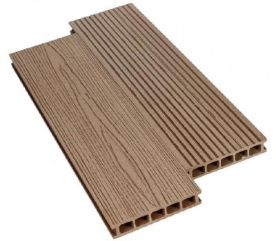 Террасная доска ДПК Praktik Optimum - Орех от производителя  Deckart (Россия) по цене 405 р