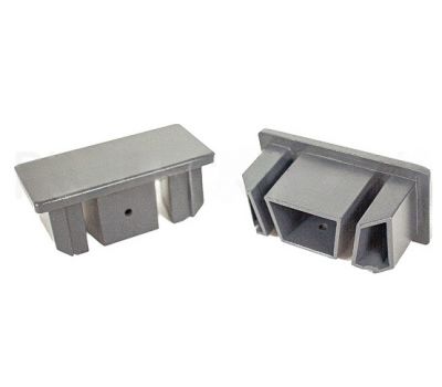 Заглушка торцевая из алюминия для перил Серый от производителя GardenParkett по цене 386 р Заглушка торцевая из алюминия для перил Серый от производителя GardenParkett по цене 386 р