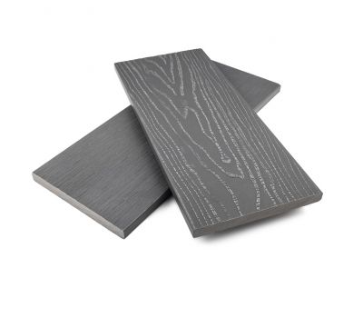 Заборная доска полнотелая ДПК  Серый от производителя  NanoWood по цене 420 р