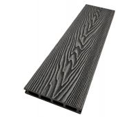 Террасная доска Double 3D Антрацит