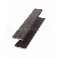 Торцевая рейка Темно-коричневый