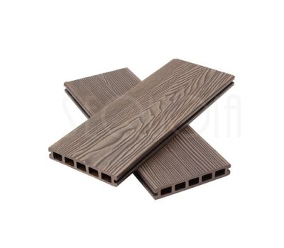 Террасная доска 3D Dual WOOD BROWN (коричневый) от производителя Sequoia по цене 2 052 р Террасная доска 3D Dual WOOD BROWN (коричневый) от производителя Sequoia по цене 2 052 р