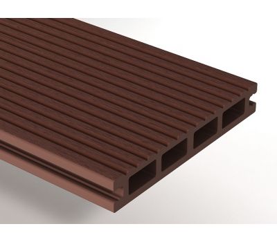 Террасная доска ДПК Select 146х22 мм Темно-коричневый от производителя  Woodvex по цене 680 р