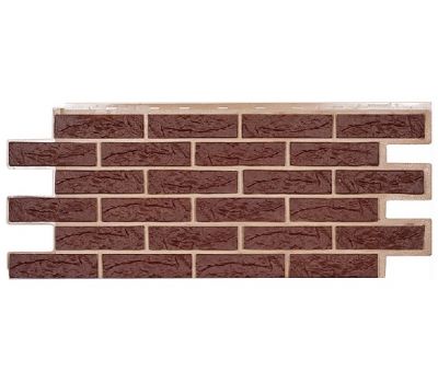 Фасадные панели СЕРИЯ Лондон Брик Кирпич - Коричневый от производителя Т-сайдинг по цене 580 р Фасадные панели СЕРИЯ Лондон Брик Кирпич - Коричневый от производителя Т-сайдинг по цене 580 р