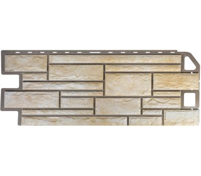 Фасадные панели (цокольный сайдинг) Камень Песчанник от производителя  Альта-профиль по цене 632 р