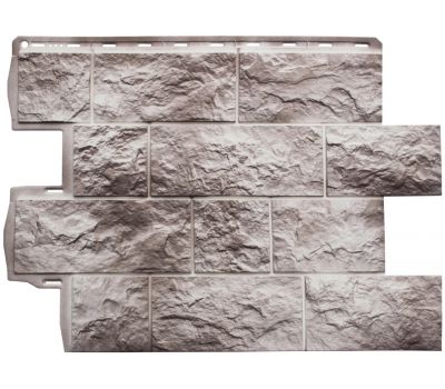 Фасадные панели (цокольный сайдинг) Туф Исландский от производителя  Альта-профиль по цене 623 р