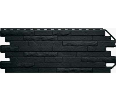 Фасадные панели (цокольный сайдинг) Кирпич антик ЭКО Графит от производителя Альта-профиль по цене 595 р Фасадные панели (цокольный сайдинг) Кирпич антик ЭКО Графит от производителя Альта-профиль по цене 595 р