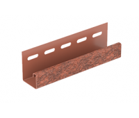 J-планка Стоун-хаус Кирпич Красный J-планка Стоун-хаус Кирпич Красный