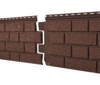 Фасадная панель Стоун Хаус S-Lock Клинкер Терракотовый Фасадная панель Стоун Хаус S-Lock Клинкер Терракотовый