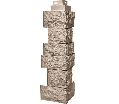 Угол наружный коллекция Дикий камень Песочный от производителя  Fineber по цене 590 р