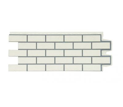 Фасадные панели Премиум состаренный кирпич Молочный (шов RAL 7006) от производителя  Grand Line по цене 615 р