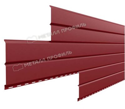 Металлический сайдинг Lбрус-15х240 (VikingMP-01-3011-0.45) Коричнево-красный от производителя  Металл Профиль по цене 1 550 р
