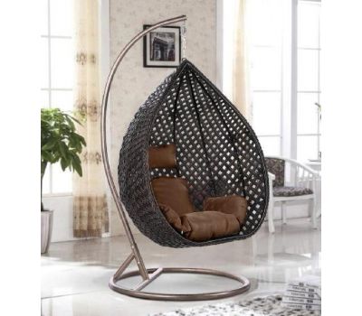 Подвесное кресло из искусственного ротанга AFM-250B-XL Brown от производителя  Afina по цене 29 900 р