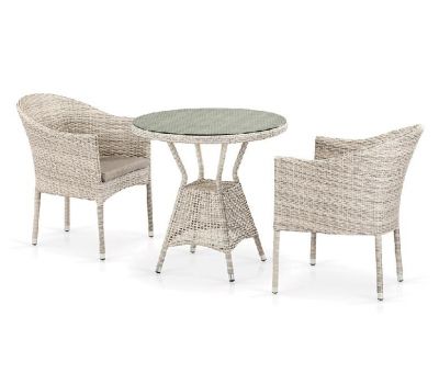 Комплект плетеной мебели из иск. ротанга T705ANT/Y350-W85 Latte 2Pcs от производителя  Afina по цене 39 000 р