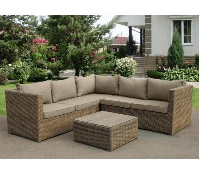 Комплект мебели плетеной из иск. ротанг YR825B Beige от производителя  Afina по цене 99 000 р