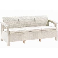 Трёхместный диван Sofa 3 Seat Белый Трёхместный диван Sofa 3 Seat Белый