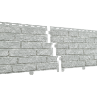 Фасадная панель Стоун Хаус Кварцит - Светло-Серый Фасадная панель Стоун Хаус Кварцит - Светло-Серый