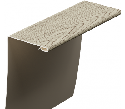 Околооконный профиль универсальный под дерево 89/254 мм Амурский от производителя  Docke по цене 1 800 р