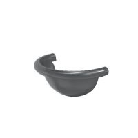 Заглушка желоба полукруглая RR 23 Маренго 125/90 Заглушка желоба полукруглая RR 23 Маренго 125/90