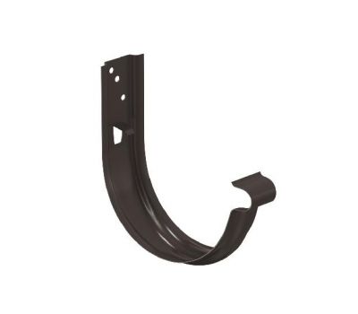 Крюк крепления желоба универсальный RR 32 Тёмно-коричневый 125/90 от производителя  Aquasystem по цене 1 127 р