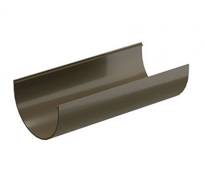 Желоб водосточный 3 м Premium ПВХ Каштан от производителя  Docke по цене 635 р