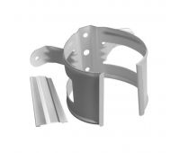 Кронштейн трубы (на дерево) Белый (RAL 9003)